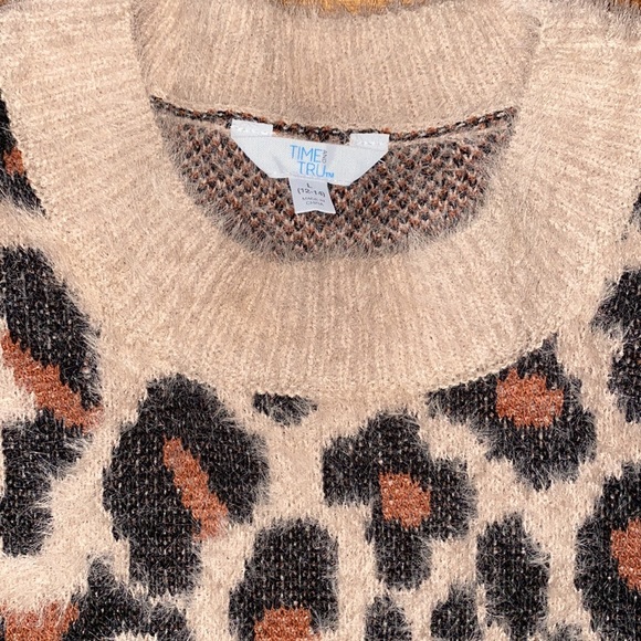 Cheetah Print Sweater - Picture 2 of 3